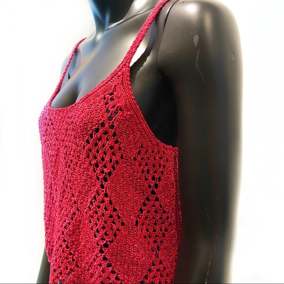 Free People Glisten Crochet Tank - Picture 6 of 9
